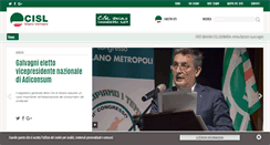 Desktop Screenshot of cislmilano.it